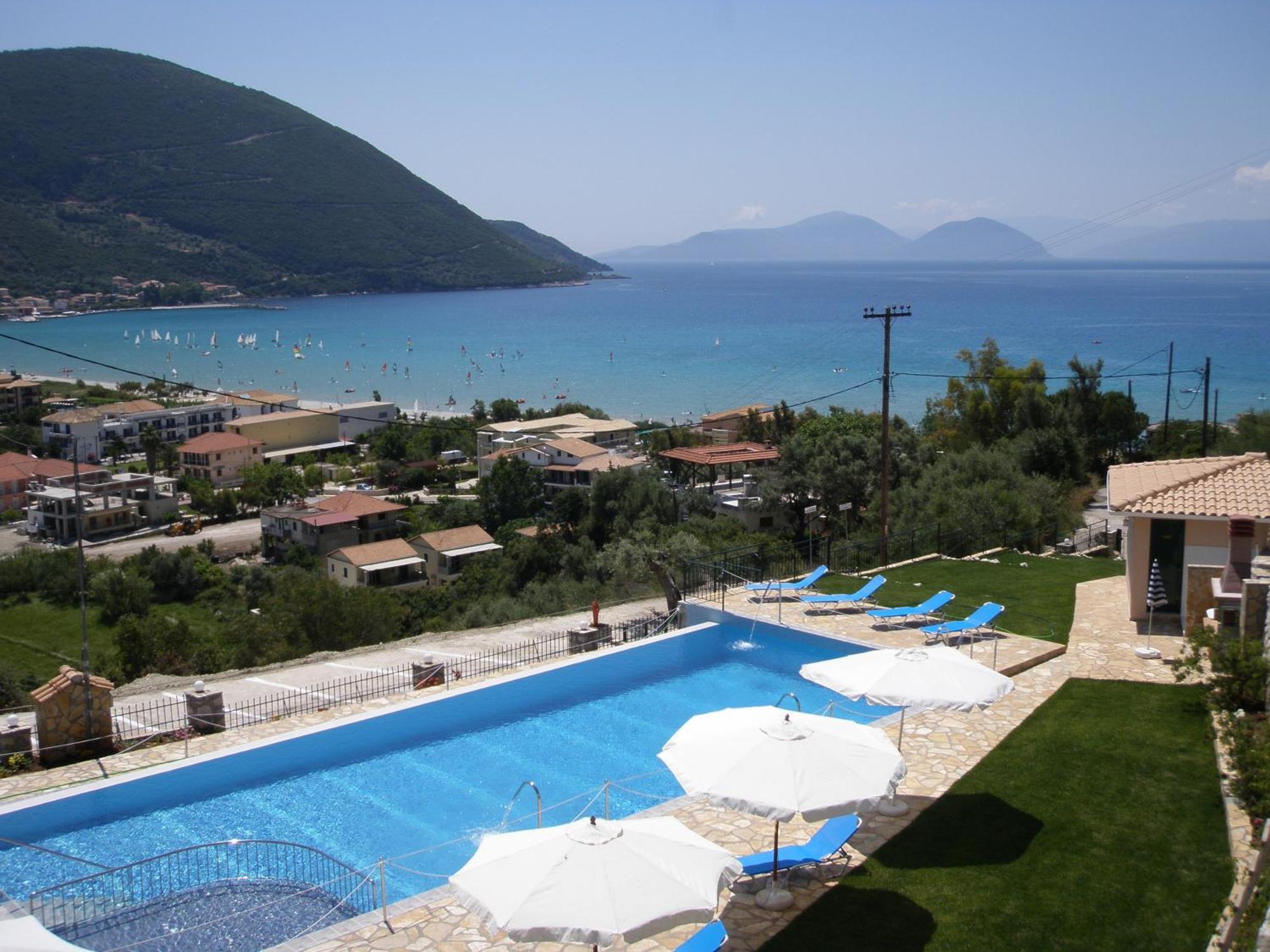 Katerina Lefkada Aparthotel Vasilikí Exteriör bild