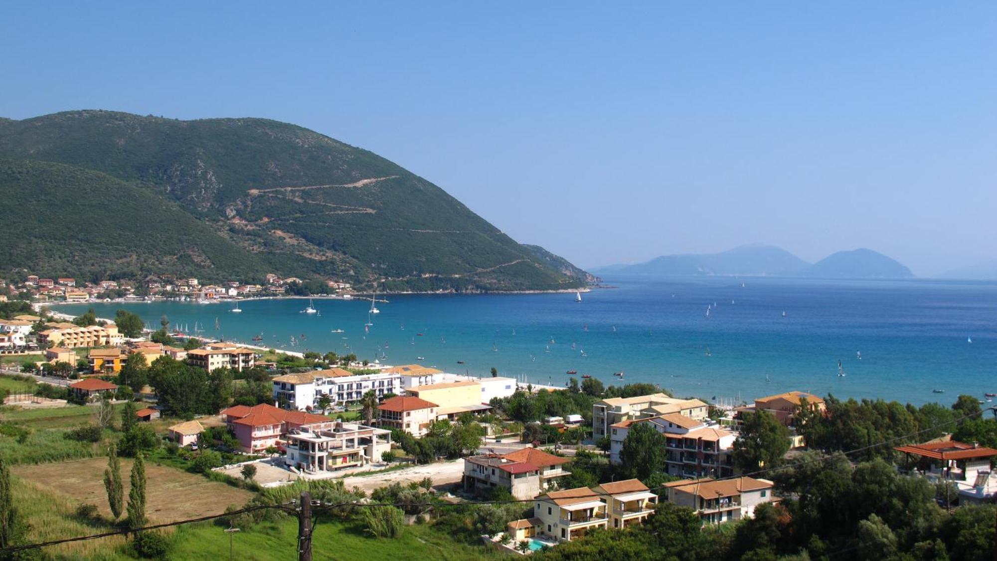 Katerina Lefkada Aparthotel Vasilikí Exteriör bild