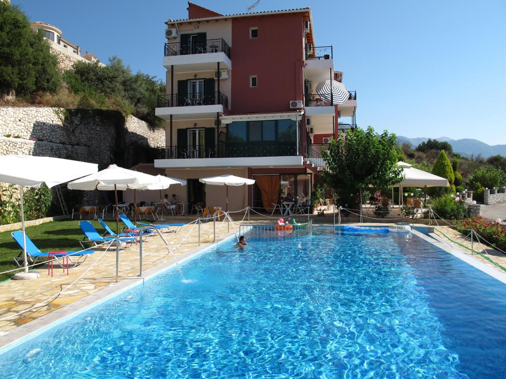 Katerina Lefkada Aparthotel Vasilikí Exteriör bild
