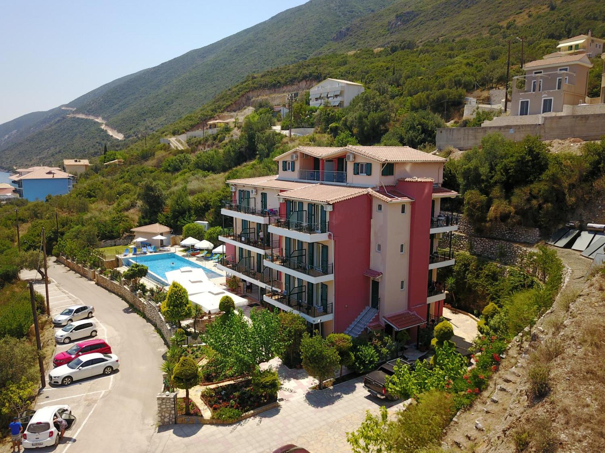 Katerina Lefkada Aparthotel Vasilikí Exteriör bild