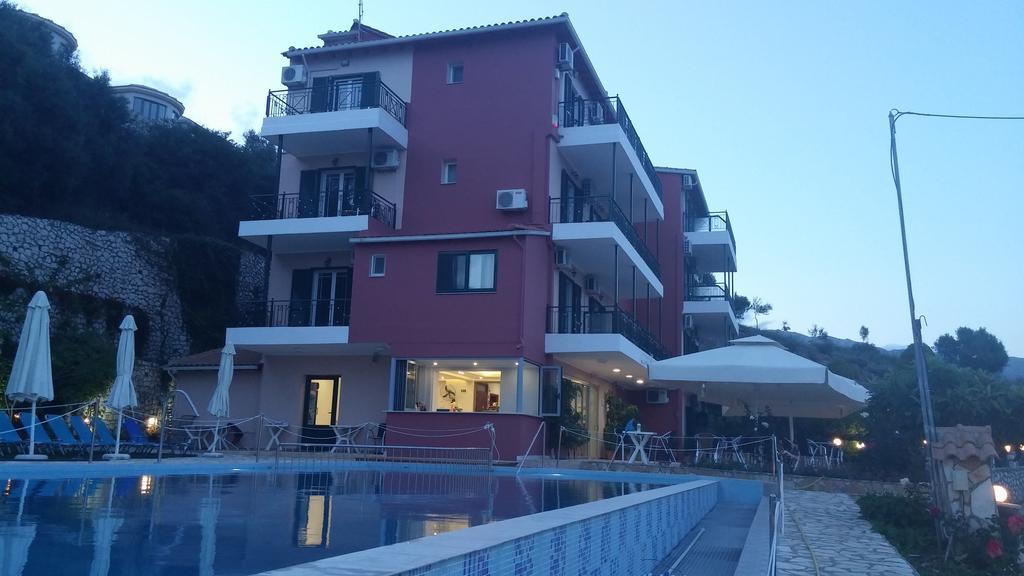 Katerina Lefkada Aparthotel Vasilikí Exteriör bild