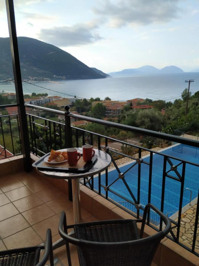 Katerina Lefkada Aparthotel Vasilikí Exteriör bild